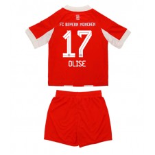 Bayern Munich Michael Olise #17 Hjemmedraktsett Barn 2025-26 Kortermet (+ korte bukser)